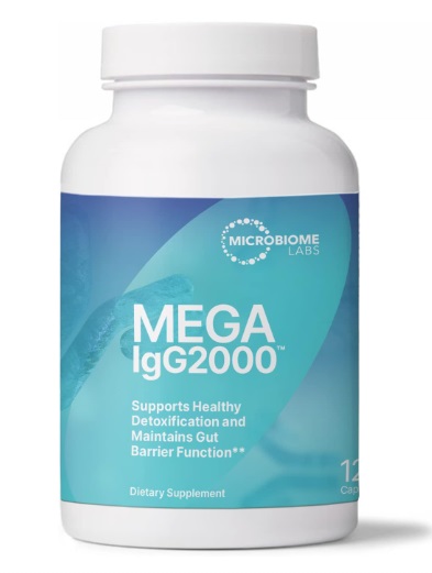 Microbiome Labs Mega IgG2000 - 120 Capsules