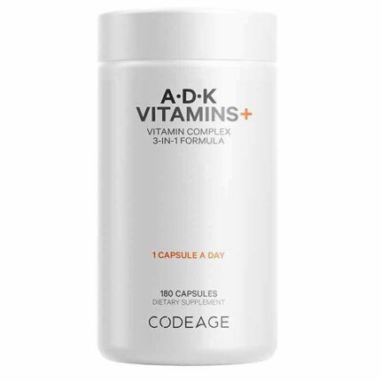Codeage ADK Vitamin+ - 180 Capsules