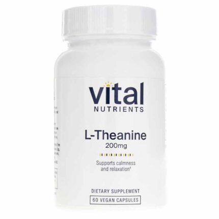 Vital Nutrients L-Theanine 200 mg - 60 Capsules