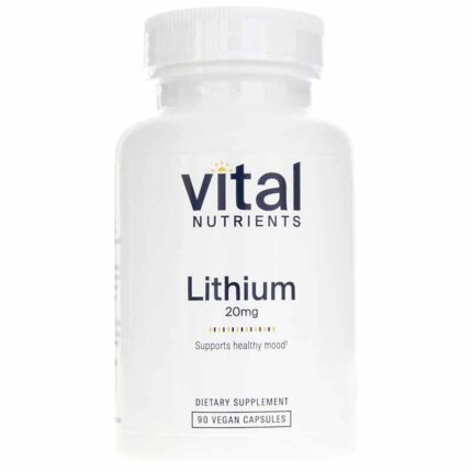 Vital Nutrients Lithium - 90 Capsules