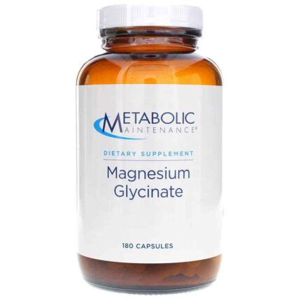 Metabolic Maintenance Magnesium Glycinate - 180 Capsules