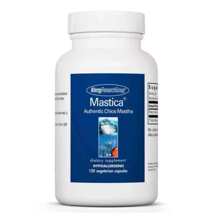 Allergy Research Group Mastica Authentic Chios Matisha - 120Vegetarian Capsules