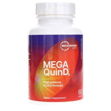 Microbiome Labs MegaQuinD3 - 60 Capsules